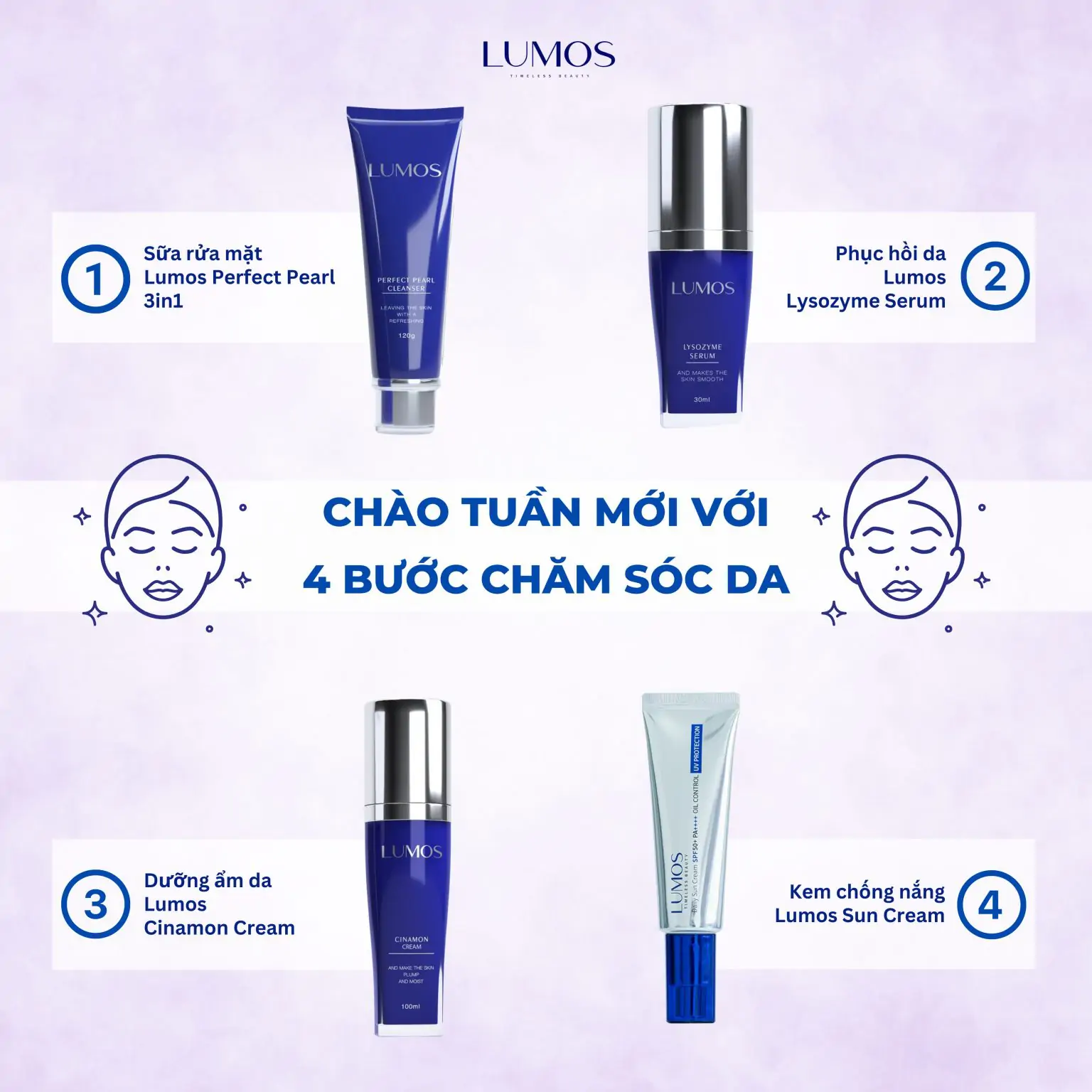 Khởi động một tuần mới tràn đầy sức sống cùng chu trình Skincare này đây