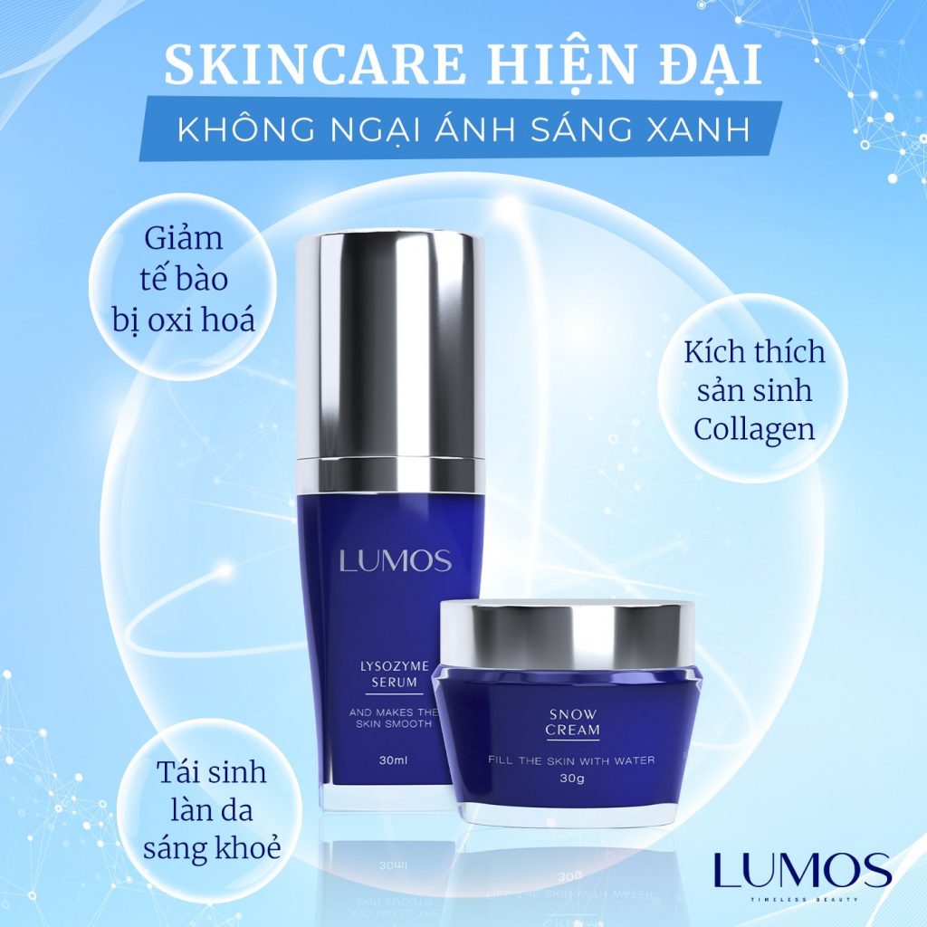Cách Chăm Sóc Da Mặt Hiệu Quả Với Lysozyme Serum Và Snow Cream