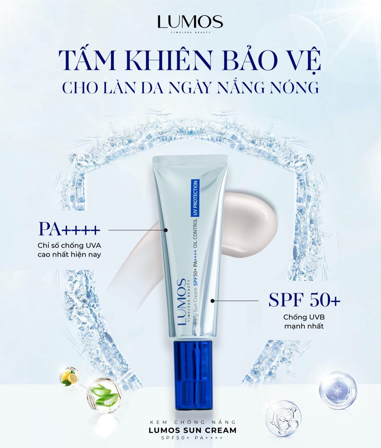 Kem Chống Nắng Lumos - Tấm Khiên Bảo Vệ Làn Da Ngày Nắng Nóng