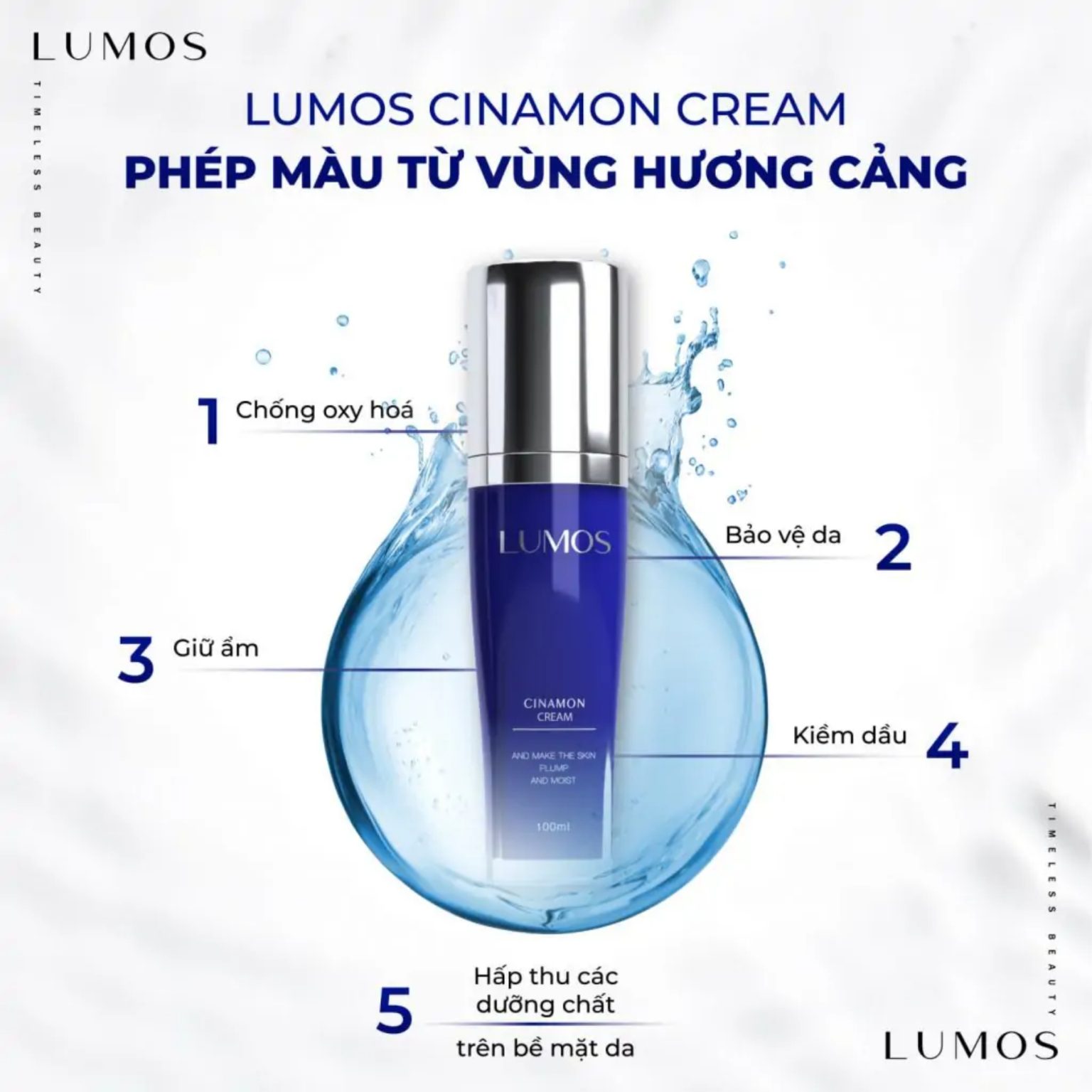 Lumos Cinamon Cream Phép Màu Đến Từ Vùng Hương Cảng