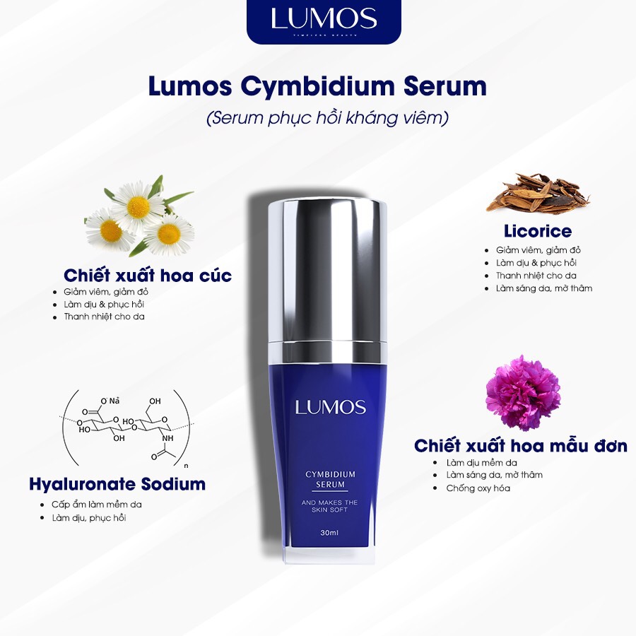 Lumos Cymbidium Serum - Bí Quyết Cho Làn Da Trắng Hồng Và Mịn Màng