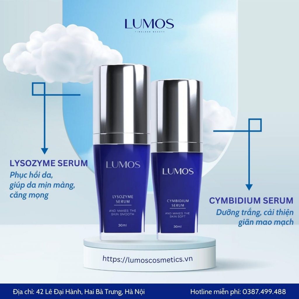 Lysozyme Serum Và Cymbidium Serum - Hai Sản Phẩm Tiên Phong Trong Chăm Sóc Da