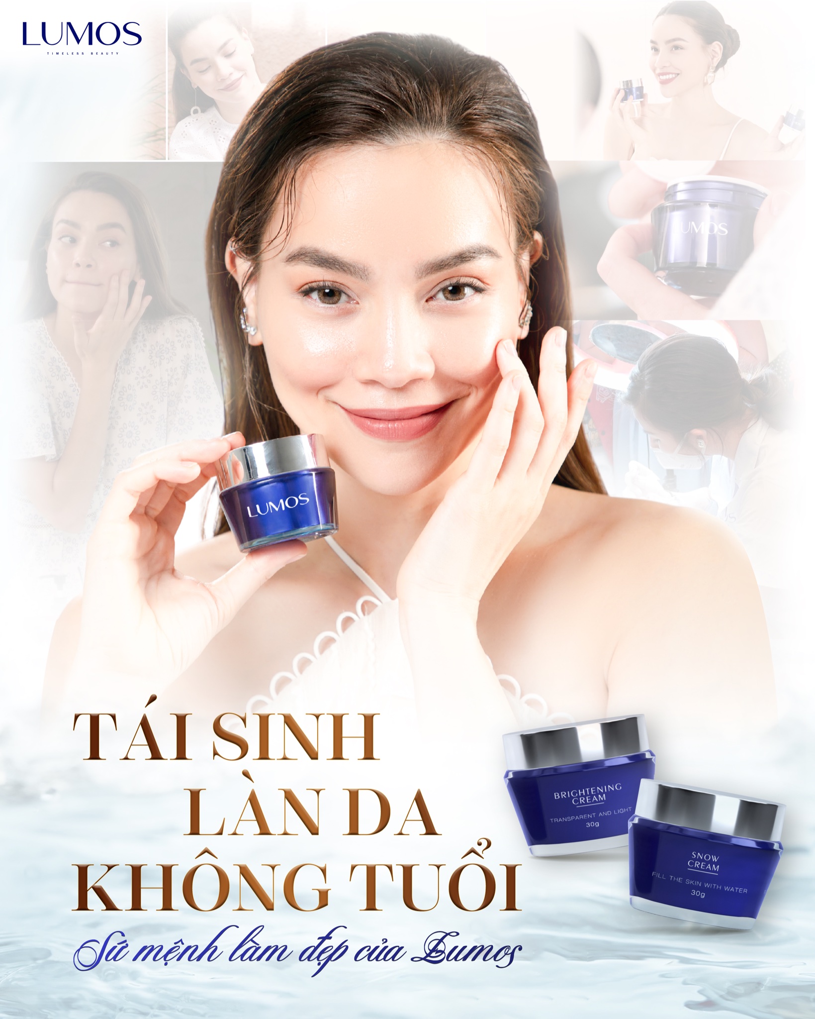 Tái Sinh Làn Da Không Tuổi Cùng Brightening Cream Và Snow Cream