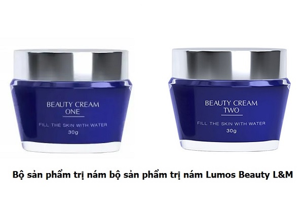 Giới thiệu bộ sản phẩm trị nám Lumos Beauty L&M Cream One, Two