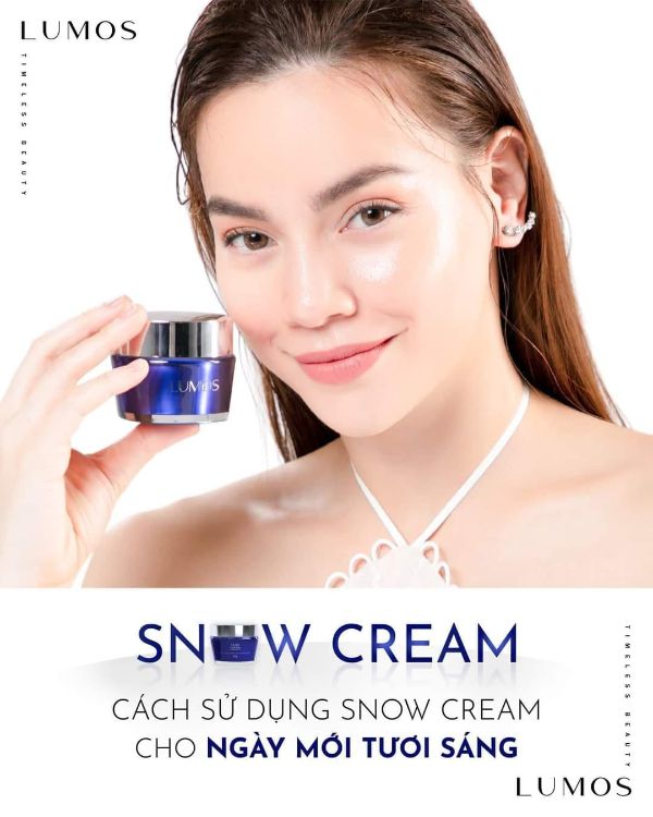 Lumos Snow Cream cách sử dụng khá đơn giản